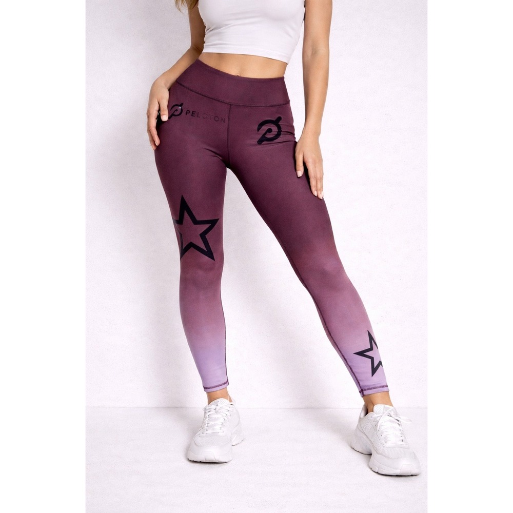 Gapfit Blackout Technology Leggings Ombre Star Print High Rise Athleisure Size S